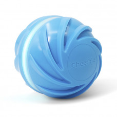 Cheerble Wicked Blue Ball Cyclone Інтерактивний м'яч для собак, блакитний