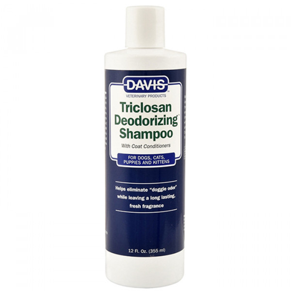 Davis Triclosan Deodorizing Shampoo Дезодорационный шампунь с триклозаном для собак и кошек, концентрат фото