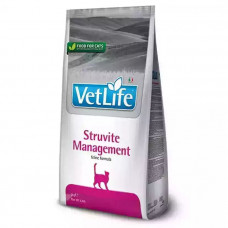 Farma Cat Vet Life Management Struvite Cухий лікувальний корм для лікування та профілактики рецидивів струвітних уролітів у кішок