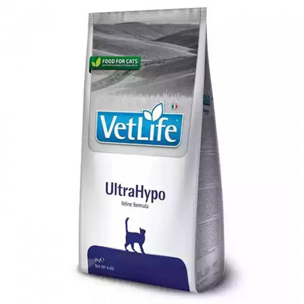 Farma Cat Vet Life UltraHypo Cухий лікувальний корм для кішок при харчовій алергії фото