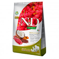Farmina N&D Quinoa Skin & Coat Adult All Breeds Сухой корм для собак при пищевой аллергии с уткой, киноа, кокосом и куркумой