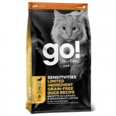 GO! Sensitivities Limited Ingredient Duck Recipe for Cats Сухой корм для кошек с уткой