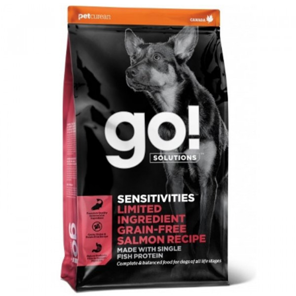 GO! Sensitivities Limited Ingredient Salmon Recipe for Dog Сухой корм для собак с лососем фото