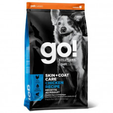 GO! Solutions Skin + Coat Care Chicken Recipe for Dog Сухой корм для собак с курицей