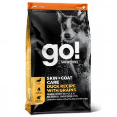 GO! Solutions Skin + Coat Care Duck Recipe for Dog Сухий корм для собак з качкою
