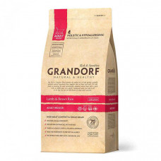 Grandorf Lamb & Brown Rice Adult Indoor - Грандорф Сухой корм с ягнёнком и бурым рисом для взрослых, домашних кошек