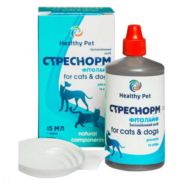 Healthy Pet Стреснорм Успокоительное средство для собак и кошек в форме суспензии фото