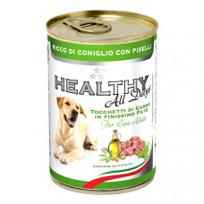 Healthy alldays dog pate’ rabbit and peas консерва для собак с кроликом и горохом