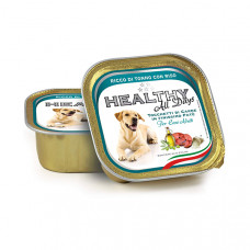 Healthy alldays dog pate’ tuna with rice консерва для собак с тунцом и рисом, 150 г