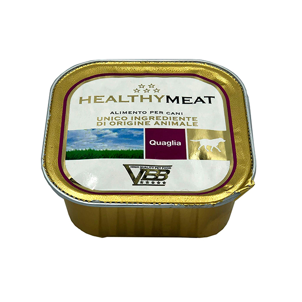 Healthy meat dog pate’ quail консерва для собак с перепёлкой, 150 г фото