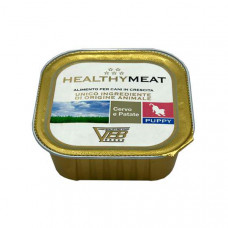 Healthy meat dog pate’ venison and potatoes puppy консерва для щенков всех пород с олениной и картофелем, 150 г
