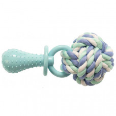 GimDog Cotton Dent Plus Игрушка веревка - узел с термопластичной резиной