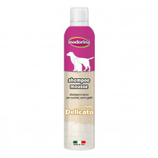 Inodorina Shampoo Mousse For Dogs and Cats Delicate Perfume Сухий шампунь для собак та котів з ніжним ароматом