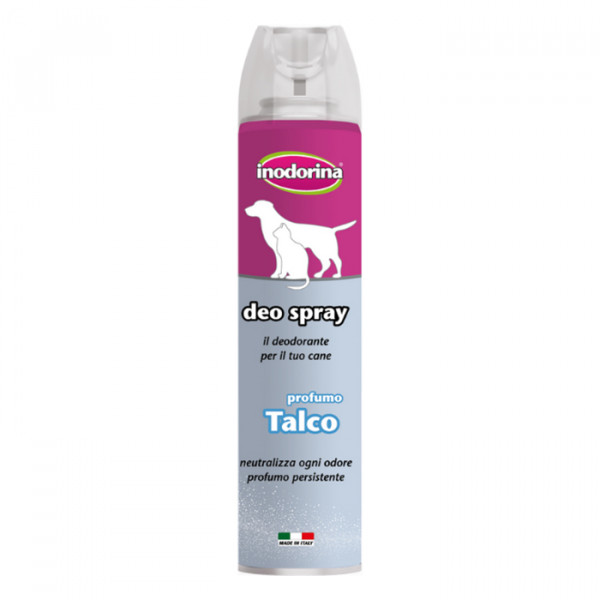 Inodorina Deo Spray Talc Perfume Дезодорант для освежения шерсти с ароматом талька фото
