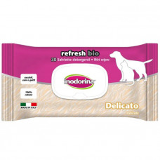 Inodorina Refresh Bio Wipes For Dogs and Cats Delicato Серветки для собак і котв