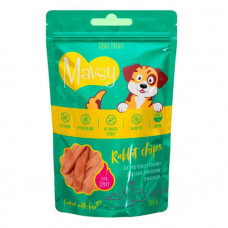 Mavsy Rabbit Chips for dogs Лакомство для собак чипсы из мяса кролика