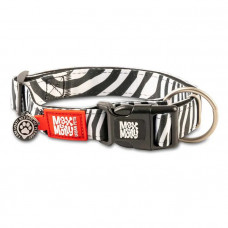 Max & Molly Smart ID Collar Zebra, рисунок "Зебра"