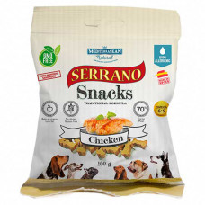Mediterranean Natural Serrano Snacks Dog Adult Chicken