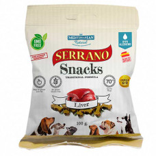 Mediterranean Natural Serrano Snacks Dog Adult Liver фото