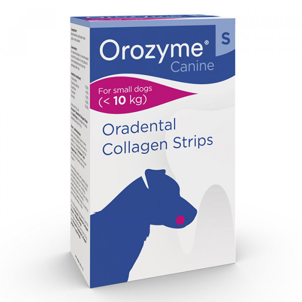 Orozyme Canine For Small Dogs Oradental Collagen Strips Жевательные полоски для гигиены ротовой полости собак фото