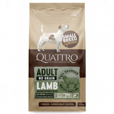 Quattro Adult Lamb Small Breed Сухой корм с ягненком для взрослых собак мелких пород