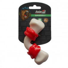 AnimAll GrizZzly - Іграшка зігнута кістка для собак