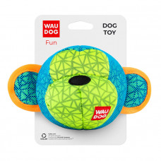 Collar Waudog Fun Іграшка для собак "Мавпа", блакитна фото