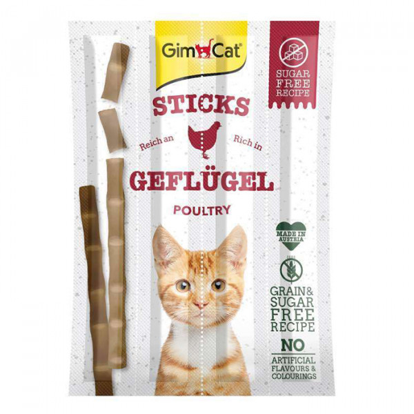 GimCat Sticks Poultry фото