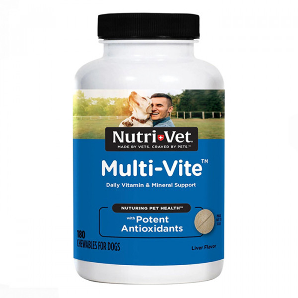 Nutri-Vet Multi-Vite, мультивітаміни для собак фото