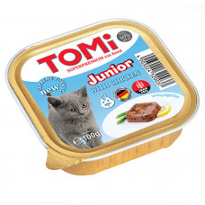 TOMi Chicken for Junior Консервований корм з куркою для кошенят