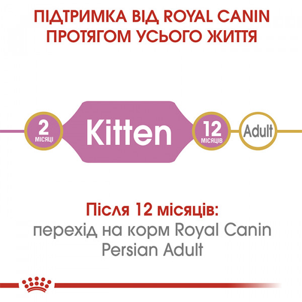 Royal Canin Kitten Persian сухий корм для кошенят Персидської породи фото