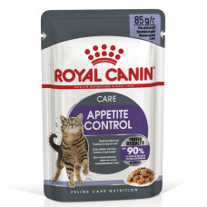 Royal Canin Appetite Control in Jally консерва для взрослых кошек предрасположенных к набору лишнего веса (в желе)