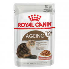 Royal Canin Ageing 12+ консерва для котов старше 12 лет (кусочки в соусе)