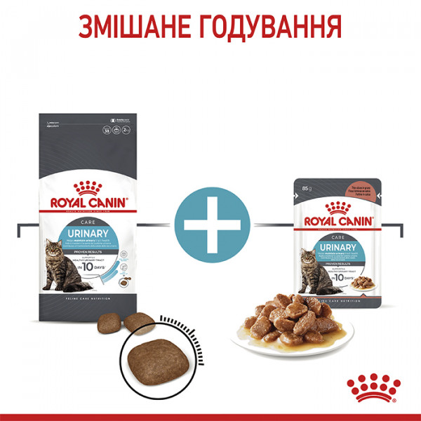 Royal Canin Urinary Care Gravy консерва для дорослих котів для підтримки здоров'я сечовидільної системи (шматочки в соусі) фото