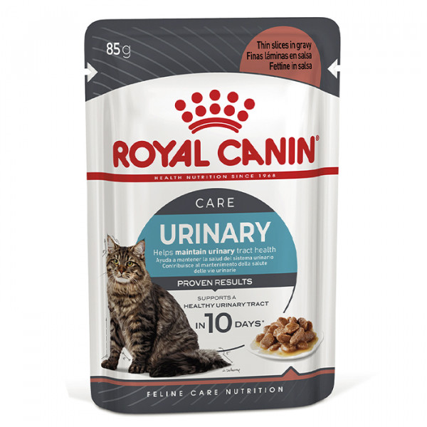Royal Canin Urinary Care Gravy консерва для дорослих котів для підтримки здоров'я сечовидільної системи (шматочки в соусі) фото