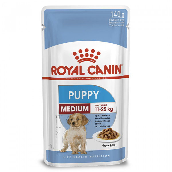 Royal Canin Medium Puppy консерва для цуценят середніх порід (в соусі) фото