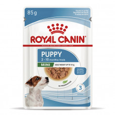 Royal Canin Mini Puppy консерва для щенков маленьких и миниатюрных пород (в соусе)