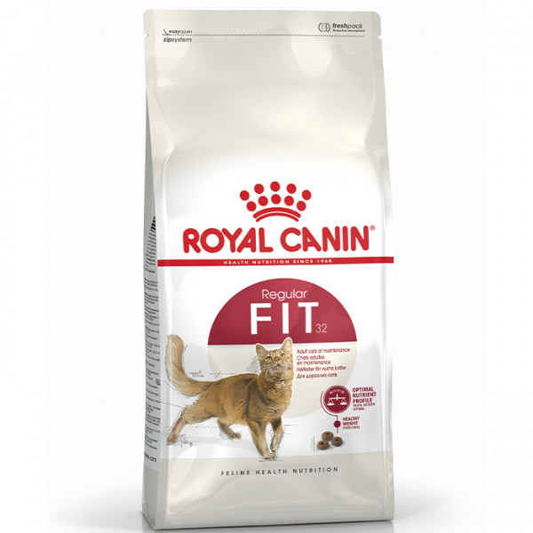 Royal Canin Fit 32 сухой корм для взрослых котов, гуляющих на улице фото
