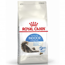 Royal Canin Indoor Long Hair 35 сухой корм для домашних длинношерстных котов