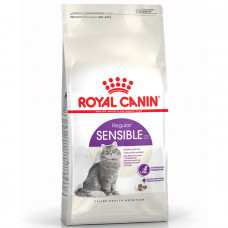 Royal Canin Sensible 33 сухой корм для взрослых котов с чувствительным пищеварением