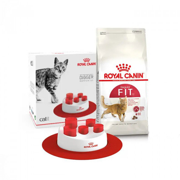 Royal Canin Fit 32 + Интерактивная кормушка в подарок фото