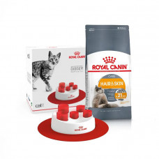 Royal Canin Hair & Skin 33 + Интерактивная кормушка в подарок