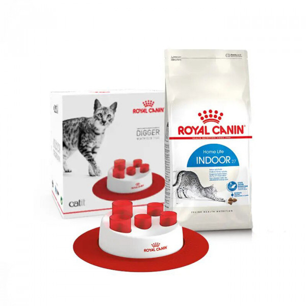 Royal Canin Indoor + Интерактивная кормушка в подарок фото