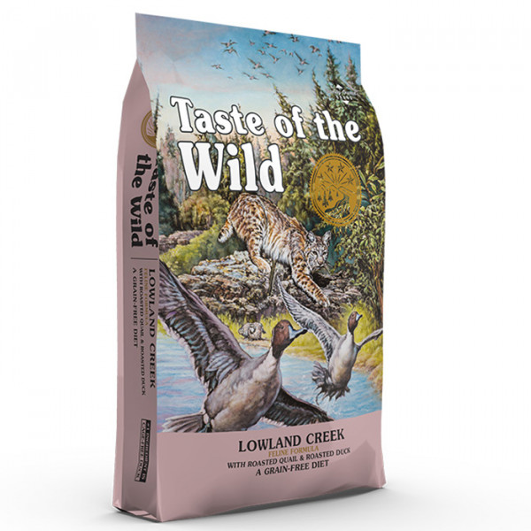 Taste of the Wild Lowland Creek Feline Formula Сухий корм для кішок на всіх стадіях життя з перепелом та качкою фото