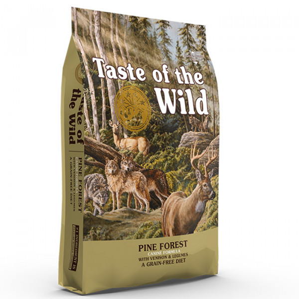 Taste of the Wild Pine Forest Canine Formula Сухой корм для собак различных пород на всех стадиях жизни с олениной фото