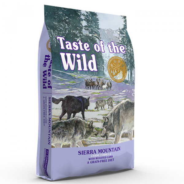 Taste of the Wild Sierra Mountain Canine Formula Сухой корм для собак различных пород на всех стадиях жизни с ягненком фото