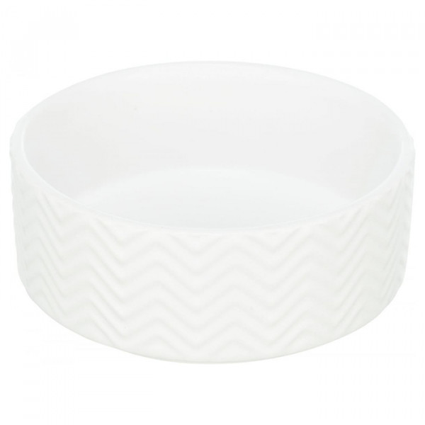 Trixie Ceramic Bowl Миска керамическая матовая, белая фото