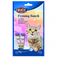 Trixie Creamy Snacks Кремовое лакомство для кошек, с креветками