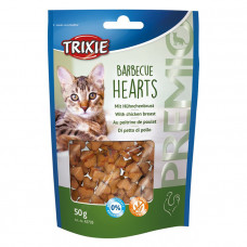 Trixie Premio Barbecue Hearts Лакомство для кошек, с курицей