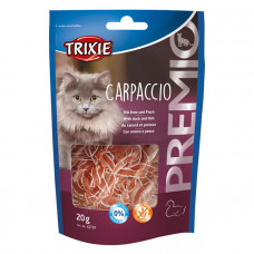Trixie Premio Carpaccio Ласощі для кішок, з качкою та рибою фото
